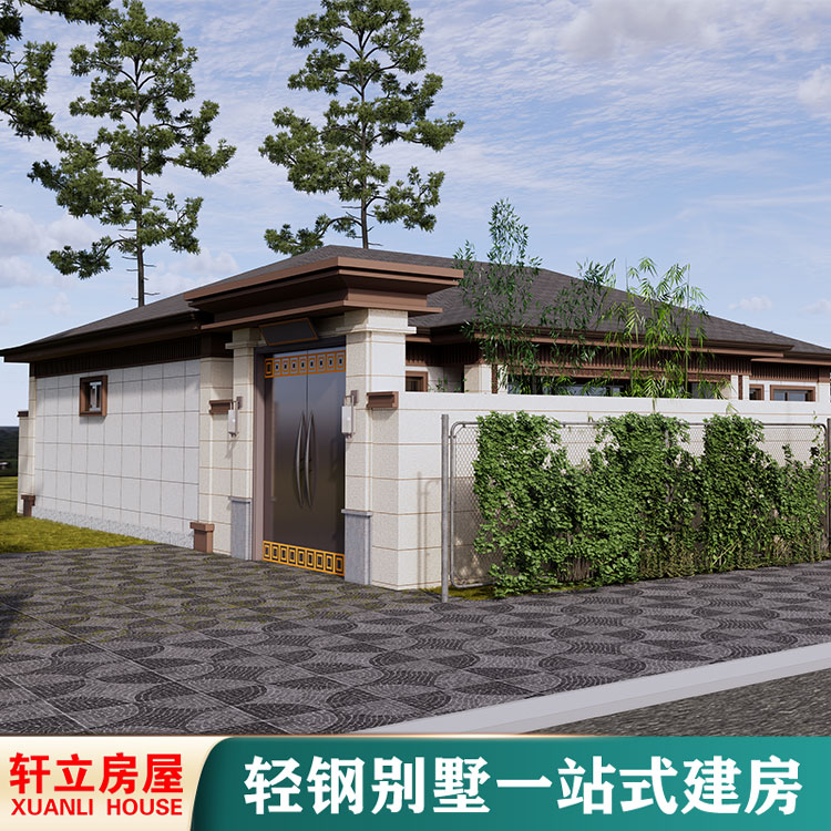 軒立農用居住房農村輕鋼自建房別墅外墻改造