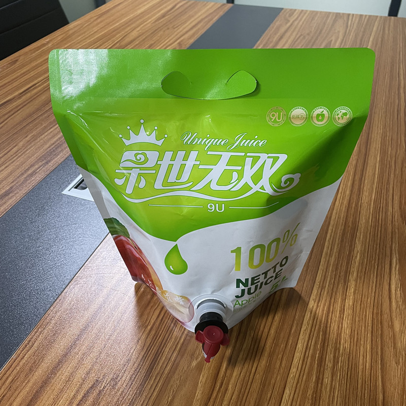 定制雙閥咖啡袋2L熱飲包裝冷飲包裝蝶閥鋁箔袋3L5L自立吸嘴袋