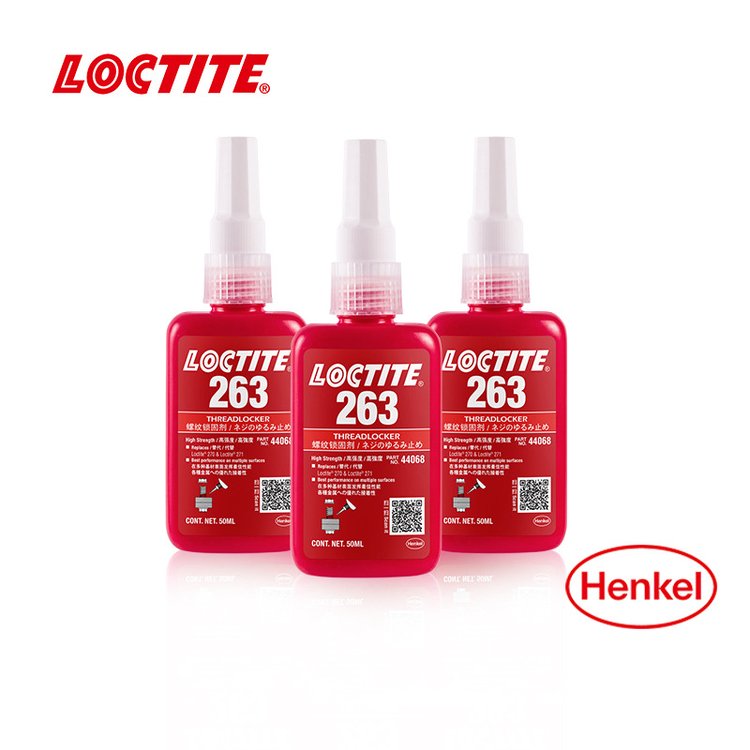 德國漢高樂泰LOCTITE263高強(qiáng)度耐油型螺紋鎖固膠