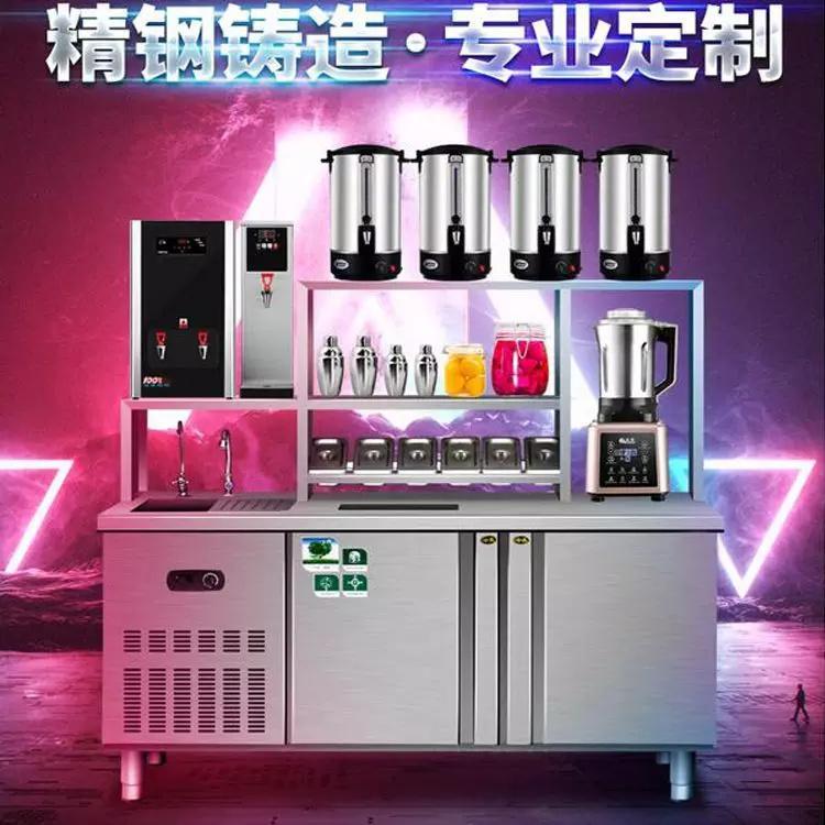 奶茶店所需設備\/LH牌加盟奶茶店_河南隆恒貿易產品質保