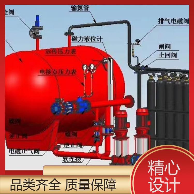 平穩(wěn)堅固耐用氣體頂壓消防給水設備信昌達規(guī)格多樣耐高溫耐磨