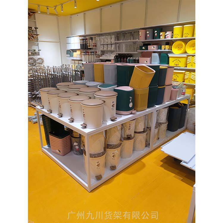 個性飾品店名創(chuàng)鐵藝黑白烤漆展示架可選定制