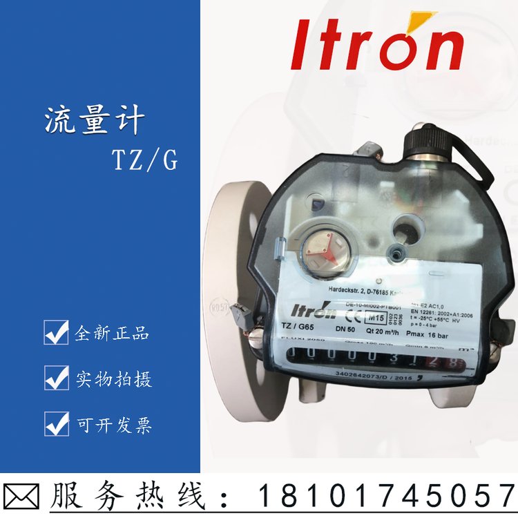 ITRON德國產(chǎn)原裝埃創(chuàng)TZ\/G100DN80氣體渦輪流量計(jì)