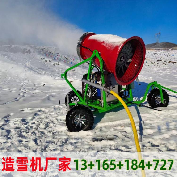 國產(chǎn)人工造雪機(jī)滑雪場全自動(dòng)擺頭噴雪機(jī)家用游樂場220V制雪機(jī)