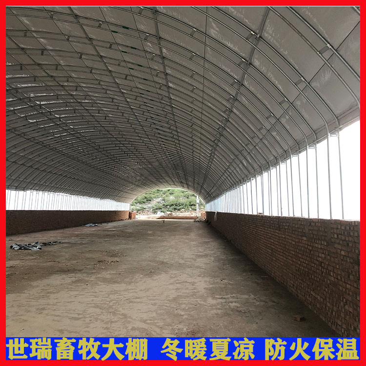 散養(yǎng)雞舍大棚搭建肉雞保溫養(yǎng)殖棚施工安裝鋼架養(yǎng)雞大棚建造成本