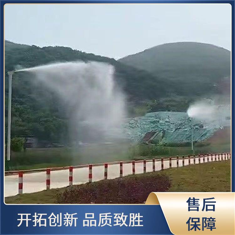 鑫凱旋轉霧樁噴霧設備全自動噴霧設備霧樁噴淋省時省力省人工