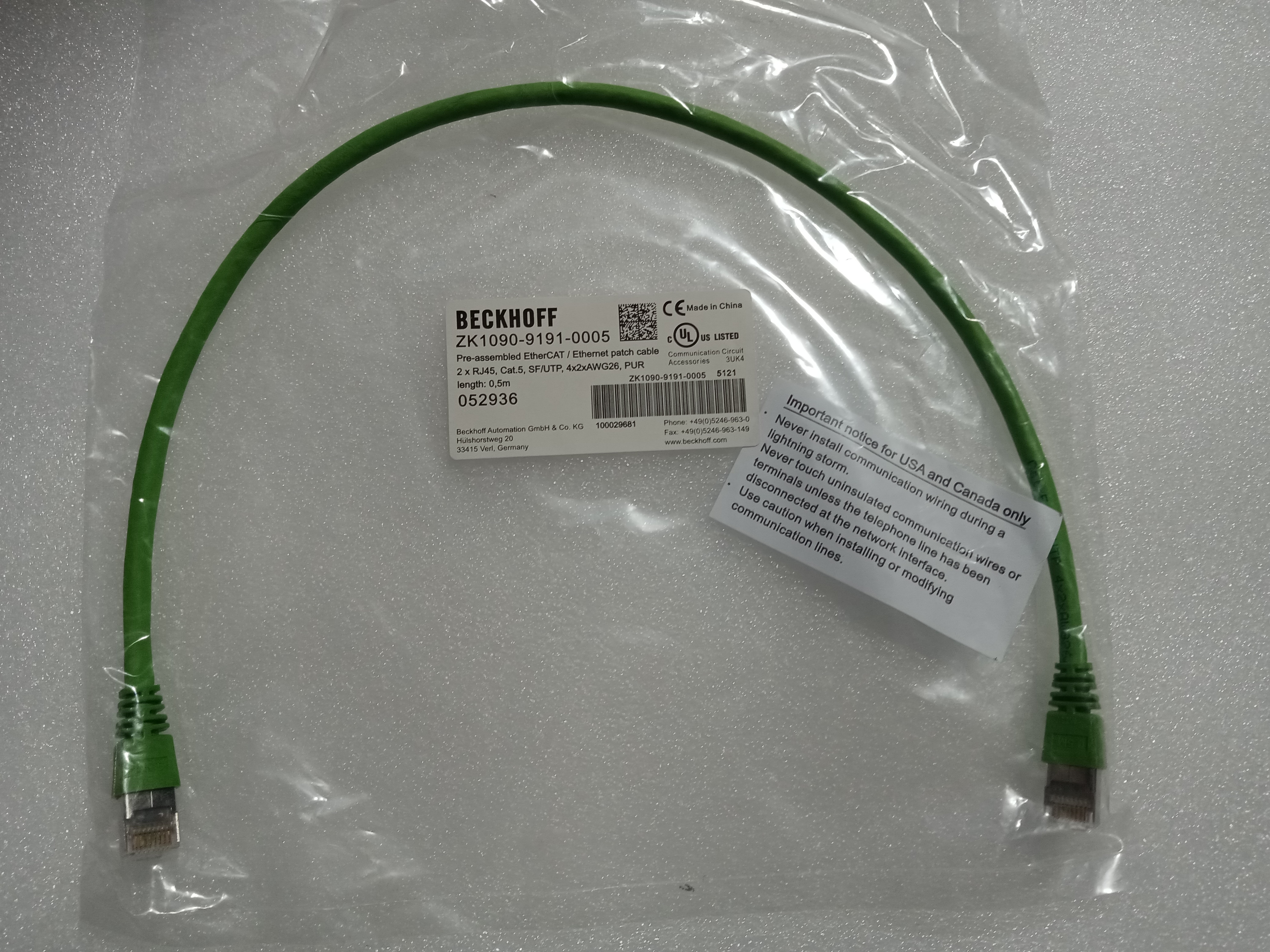 PlayBECKHOFFzk1090-9191-0050EtherCAT|