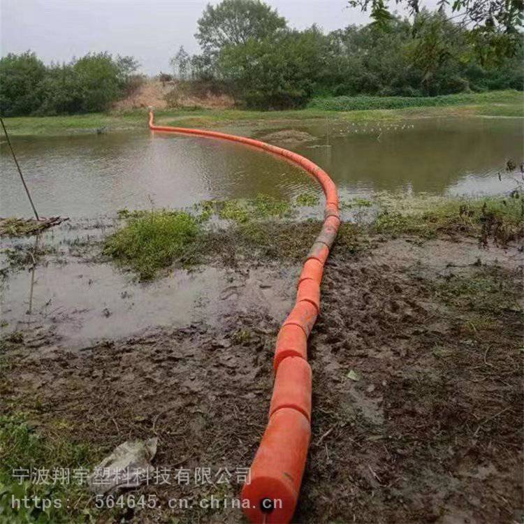 養(yǎng)殖區(qū)域警示塑料浮筒漂浮泡沫垃圾攔截浮排