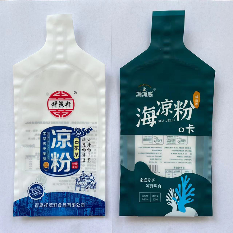 耐高溫蒸煮袋休閑食品包裝袋鴨血異型袋加工定制