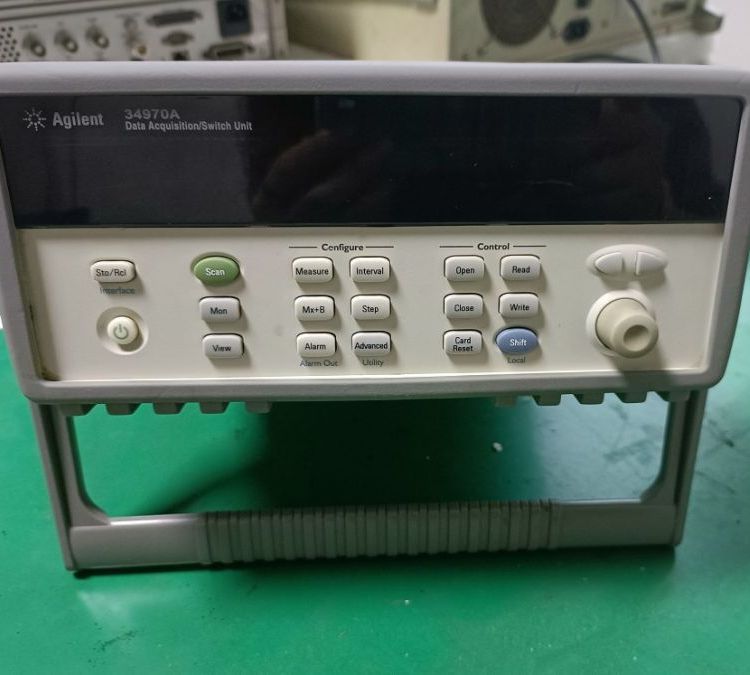 銷售安捷倫Agilent34972A34970A數據采集器現貨實物拍攝