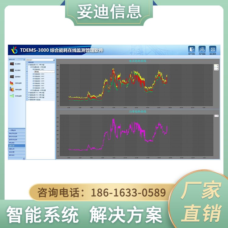 TDEMS-3000樓宇自控在線電能質量監(jiān)測綜合能源管理系統(tǒng)妥迪