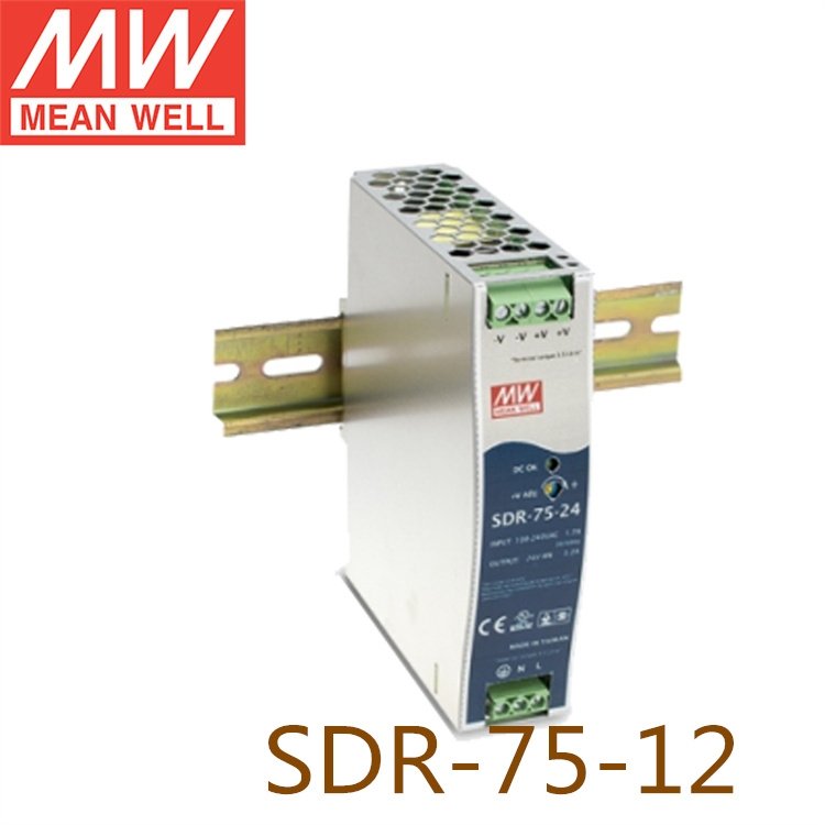 SDR-75-1275WνMݔPFC{(dio)(ji)DIN(do)܉(do)܉_P(gun)Դ