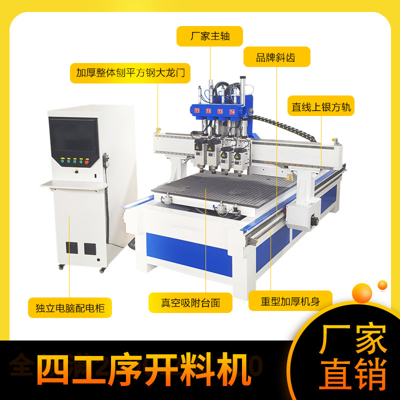 佳博機械供應四工序開料機板式家具裁料機數(shù)控操作