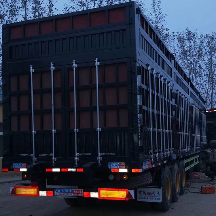 快遞運輸廂式輕型半掛車車輛運載平穩(wěn)液壓制動系統(tǒng)