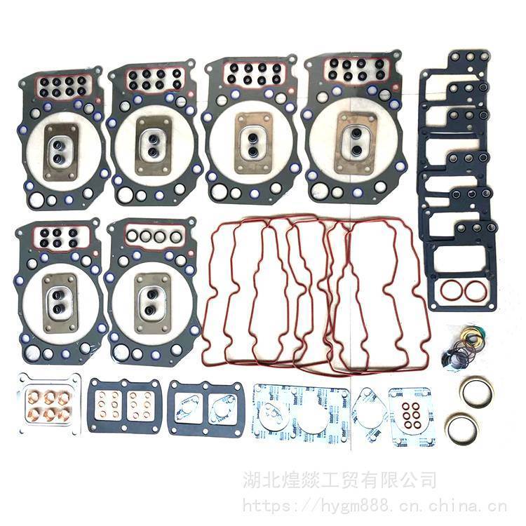 4089889適用于康明斯發(fā)動(dòng)機(jī)QSL9發(fā)動(dòng)機(jī)下密封墊套件\/QSL下修包