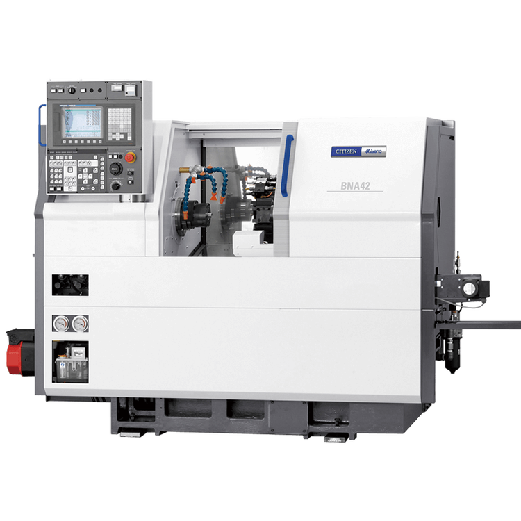 西鐵城刀塔機BNA42S雙主軸機床