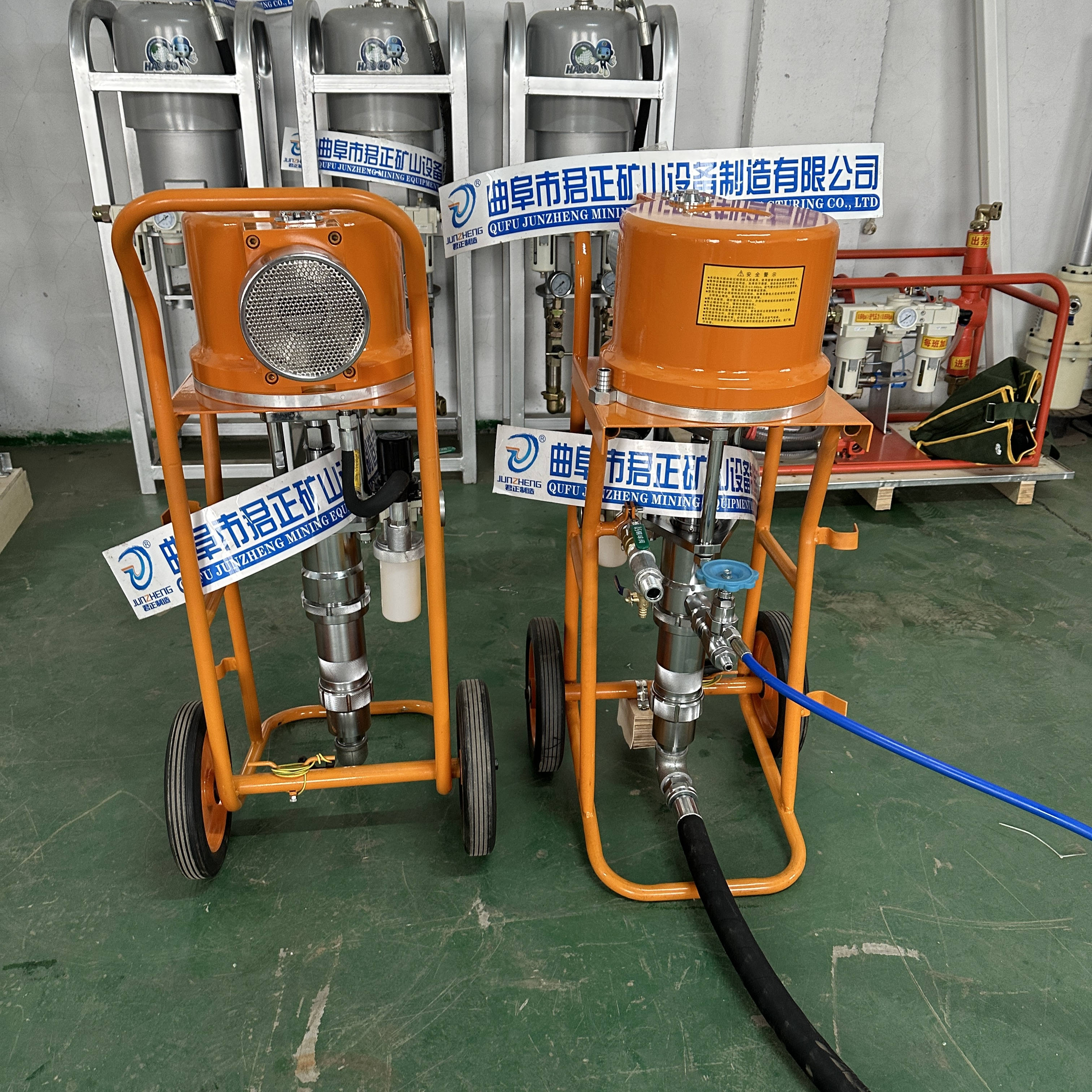 6528型亮化泵可移動式礦用氣動高壓無氣噴涂機(jī)