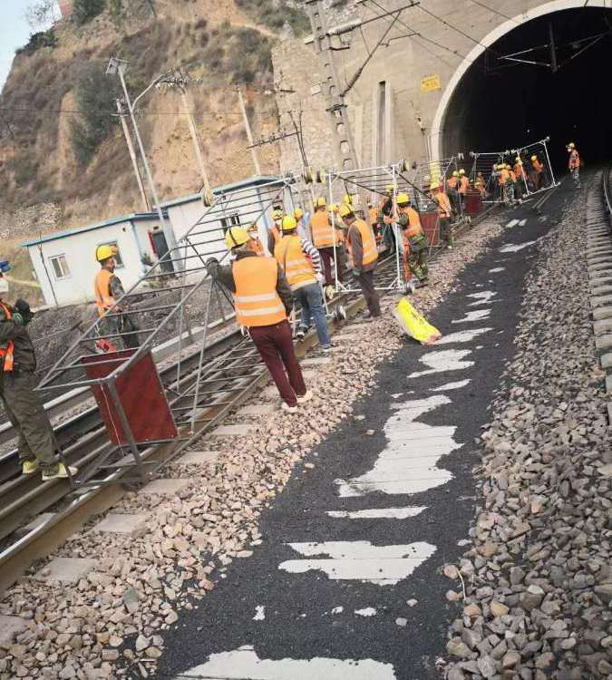 地鐵輕型防滑梯車多功能鐵車梯尼龍輪停電維修工具車