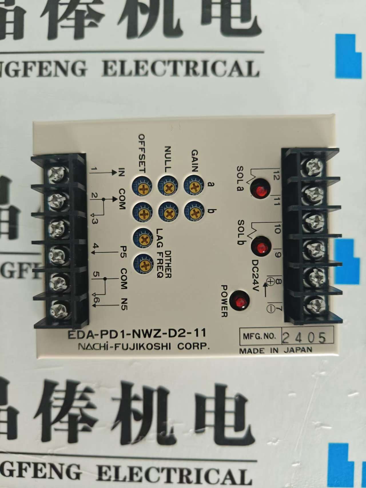 日本NACHI那智不二越多功能功率放大器EDA-PD1-NWZ-D2-11